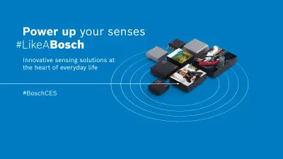 CES 2023: Sensores Bosch – a tornar a vida das pessoas mais segura e conveniente